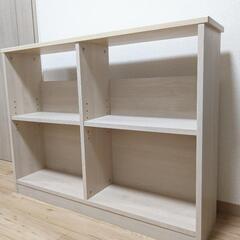 本棚 ホワイトの画像