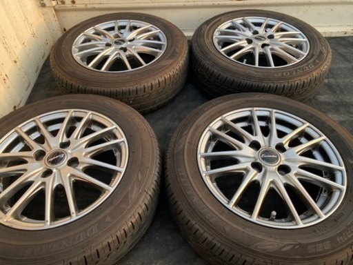 175\65/14 夏タイヤ　5.5j  サマータイヤ　ダンロップ　バリ溝　4穴