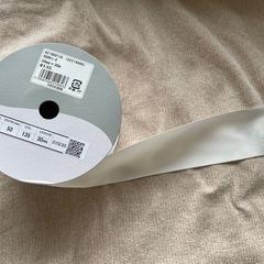 //美品//SHINDO両面サテンリボンテープ50mmロールオフ...