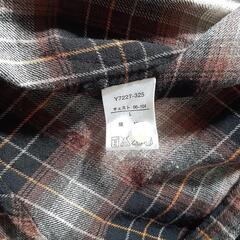 チェック柄シャツ(茶)の画像