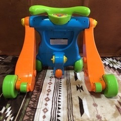 【知育玩具】脳トレ★歩く練習★クルマ★トイザラス限定品★2way/ライドオンウォーカー☆手押し車の画像