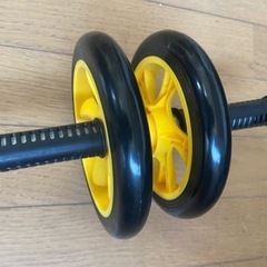 腹筋ローラー、寝袋（シュラフ）