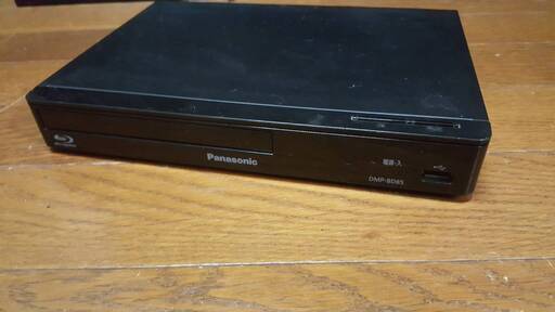 Panasonic ブルーレイプレーヤー　DMP-BD85 本体のみ（リモコン、ACアダプターなし）　動作未確認。　ジャンクにて