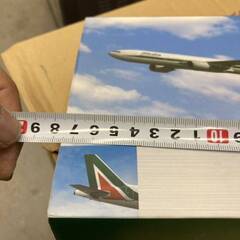 アリタリア航空 ダイキャスト製 B777-200 I-DISA 非売品 Alitalia 未使用 旅客機 金属製 飛行機の画像