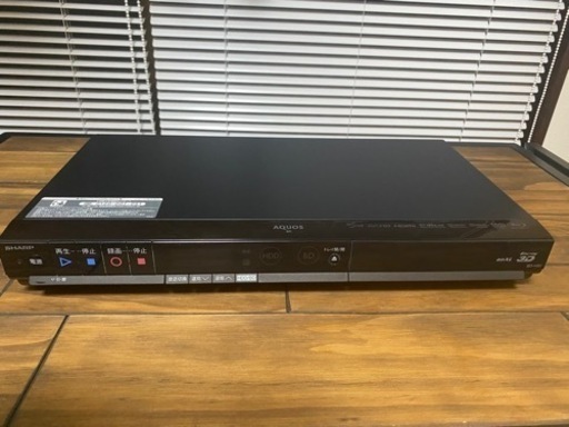 SHARP ブルーレイディスクレコーダー