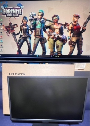 ゲーミングPC かわいいピンク、今週限り値引し、さらに23.8型ワイドモニター付（新品に近い）