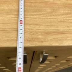 詳細不明 収納 シューズ ボックス ケース 靴箱 下駄箱木製の画像