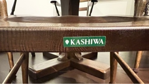 柏木工　KASHIWA  サロンテーブル　チェア