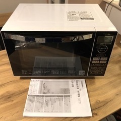 美品！東芝オーブンレンジ TOSHIBA ER-S18 ホワイト 