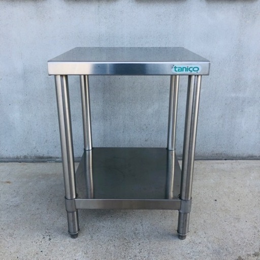 ★タニコー★作業台 ステンレス製 店舗用 業務用 厨房用 H630×W450×D450ｍｍ