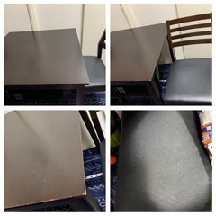 洗濯機　電子レンジ　テーブル椅子　たたみベッド　おまけ付き