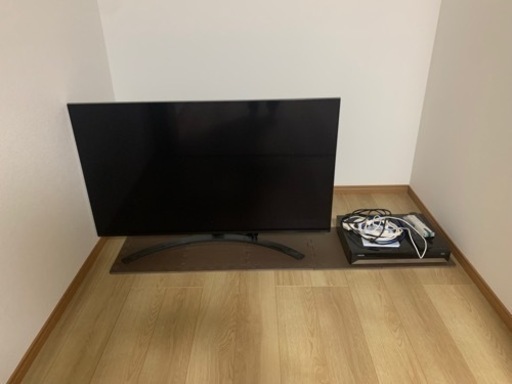 液晶テレビ　LG49型　4k レコーダー付き