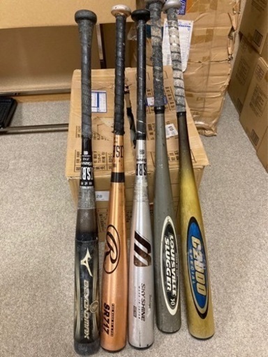 軟式野球 バット・ボール・グローブ