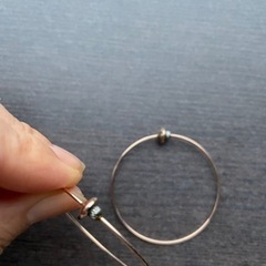 フープピアス イヤリング？タイプの画像
