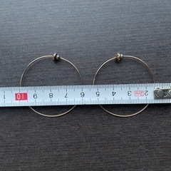 フープピアス イヤリング？タイプの画像