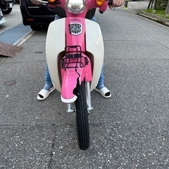 スーパーカブ110 部品取り車 限定1500台天気の子仕様の画像