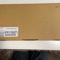 【HONDA】純正ナンバープレートフレーム