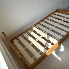 【取引中】未使用 シングルベッドの画像