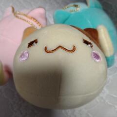 ネコのぬいぐるみマスコットの画像