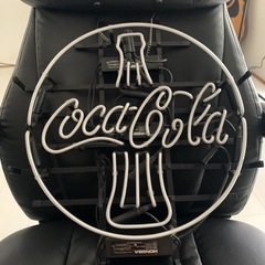 コカコーラ　ネオンサインの画像