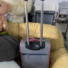 キャリーバッグ　手荷物固定ベルト付きの画像
