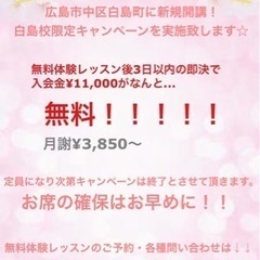 ☆英会話☆ 広島市中区　白島教室　新規開講！！の画像