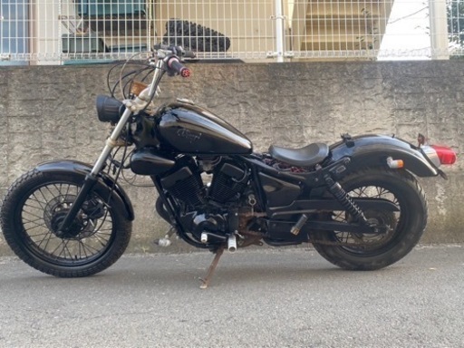 YAMAHA・オールブラック・ビラーゴ250・カスタム車両・全国陸送可能〜