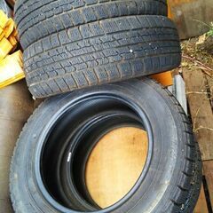 【あげます0円】スタッドレス4本 195/65R15 GOOD-...