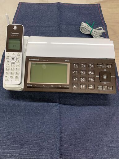 【愛品館江戸川店】Panasonic（ パーソナルファックス 「KX-PZ910DL」 （2017年製） ID：136-016552-007