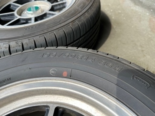 No.740 HAYASHI RACING ハヤシレーシング 195/60R14 86H 14インチホイール 6JJ-14 25 4本