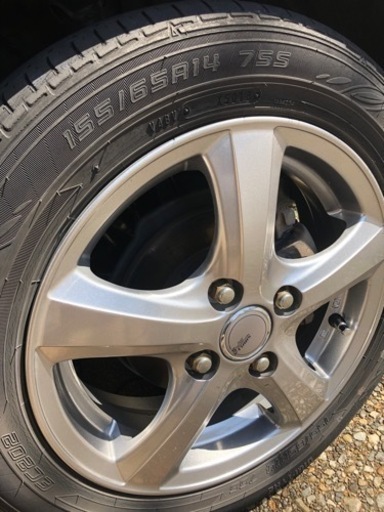 軽自動車　タイヤホイール4本セット