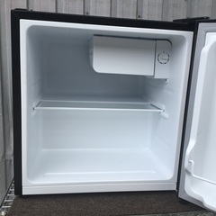 1ドア冷蔵庫　黒　2020年製の画像