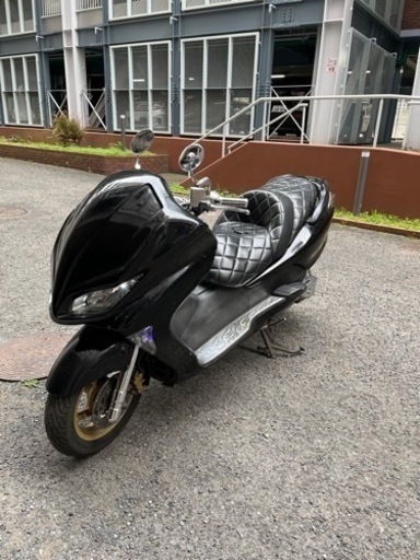 【HONDA フォルツァ】mf08 実働車　ブラック大人カスタム　セル一発