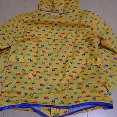 140㎝ キッズ 車柄 ウィンドブレーカーの画像