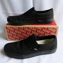 VANS CLASSIC SLIP-ON バンズ クラシック スリッポン 黒の画像