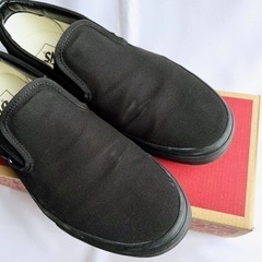 VANS CLASSIC SLIP-ON バンズ クラシック スリッポン 黒の画像
