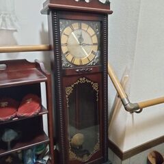 〈完動・美品〉精工舎　21日巻　宮型ゼンマイ振り子掛け時計　ボンボン時計　古時計 完動・美品〉精工舎 宮型ゼンマイ振り子時計 古時計 ボンボン