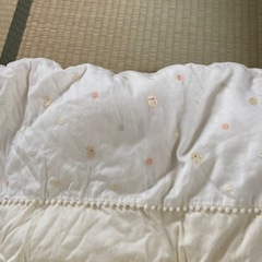 ベビー　赤ちゃんの城　羽毛　掛け布団2枚組の画像