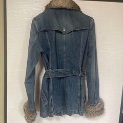 OZOC デニムファージャケットの画像