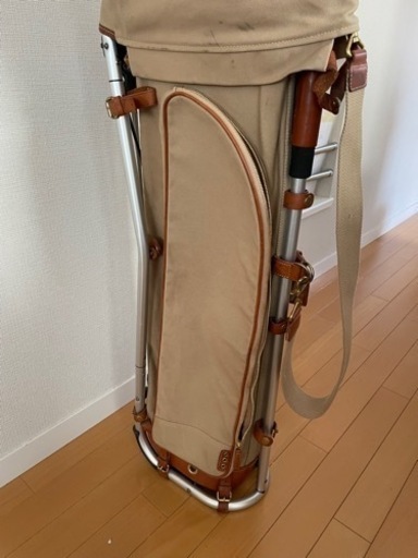 ゴルフバック　ミズノ×木の庄帆布コラボバック