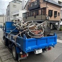 不要の自転車、回収します！1台からでもOK！！