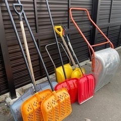 値下げ❗️除雪用具達2点追加合計10点の画像