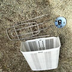 自転車の前カゴ&リヤ-後部荷台の画像