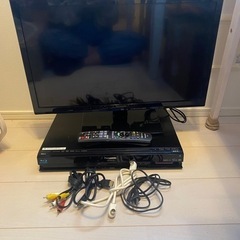 Panasonic テレビ、レコーダーセット！