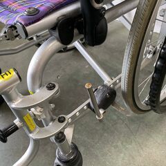 KAWAMURA KOBE JAPAN カワムラ 折り畳み車椅子 介護 自走式 KA822L-40の画像