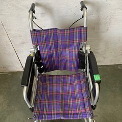 KAWAMURA KOBE JAPAN カワムラ 折り畳み車椅子 介護 自走式 KA822L-40の画像