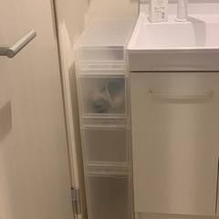 無印良品 MUJI ポリプロピレンストッカーキャスター付・２