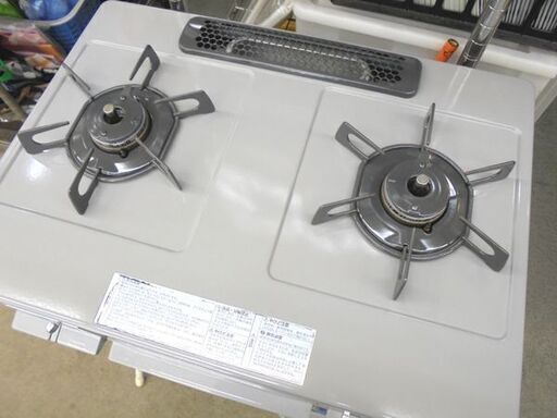 札幌白石区 LP プロパンガスコンロ 2018年製 ノーリツ LG2260L 左強火 ガステーブル 本郷通店