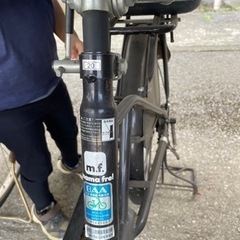 お話中子乗せ自転車