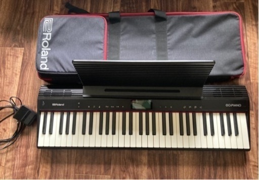 【大幅値下げ】ROLAND GO:PIANO 61P 正規ケース・ペダル付